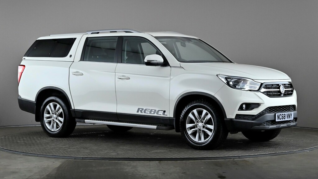 SsangYong Musso Double Cab Pick Up Rebel Awd White