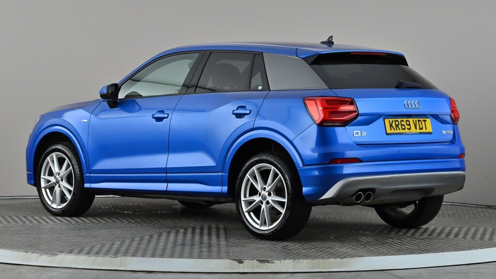 Audi Q2 35 Tfsi S Line S Tronic KR69VDT Blue #4