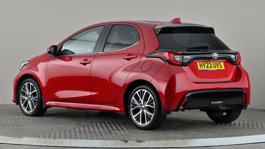 Toyota Yaris 1.5 Hybrid Excel Cvt HY23UVS Red #4