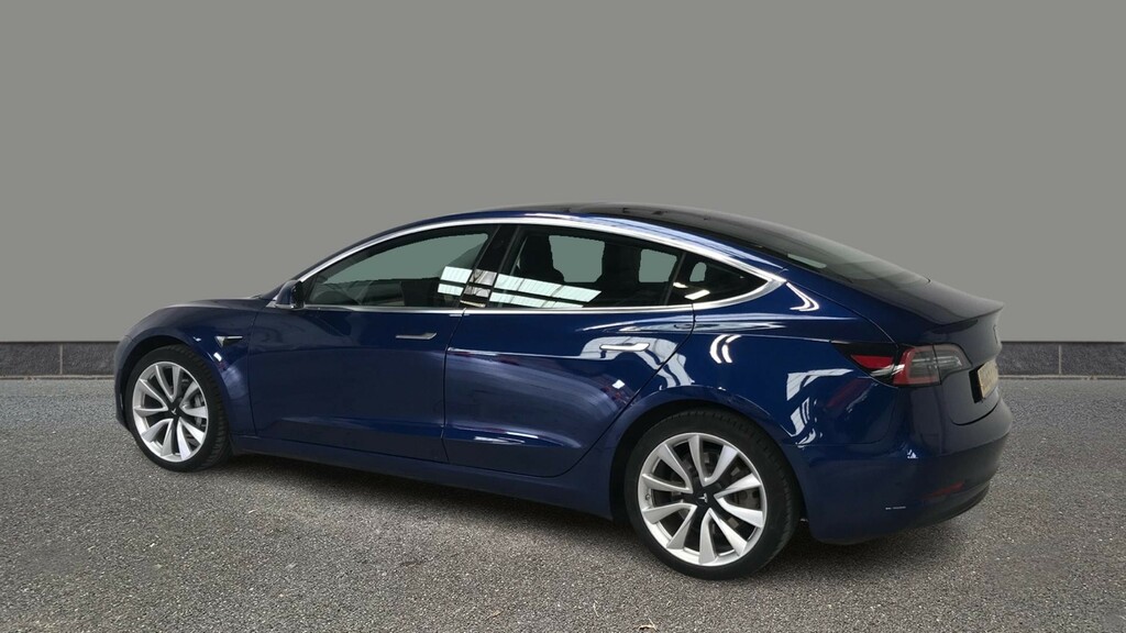Tesla Model 3 Long Range Awd Blue #4