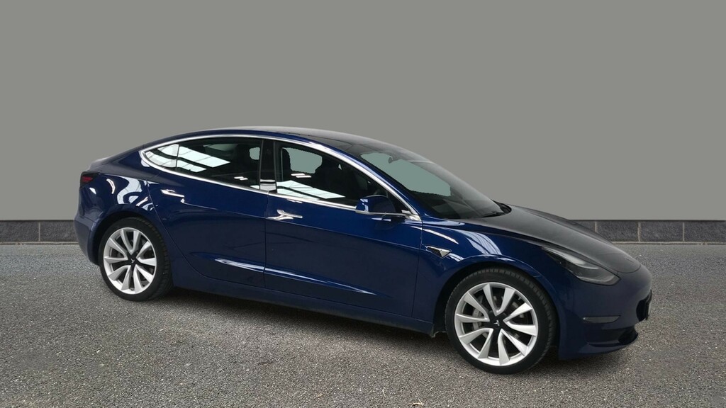 Tesla Model 3 Long Range Awd Blue