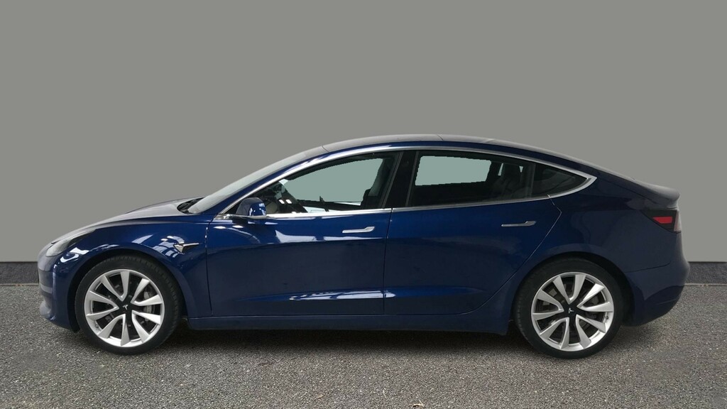 Tesla Model 3 Long Range Awd Blue #3