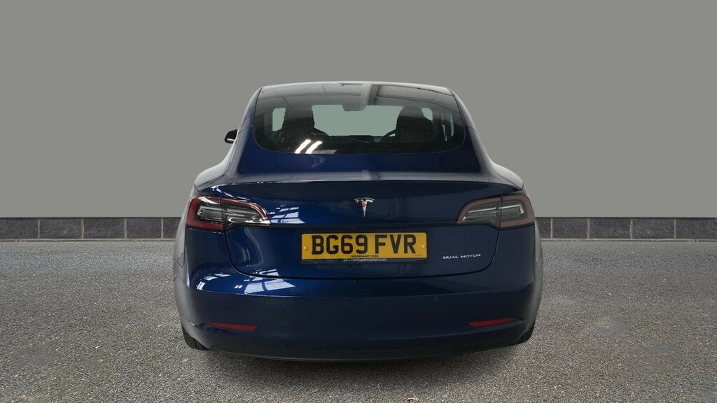 Tesla Model 3 Long Range Awd Blue #5