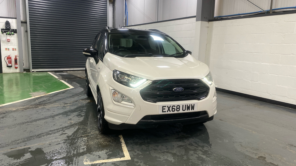 Ford Ecosport 1.0 Ecoboost 125 St-line White #2