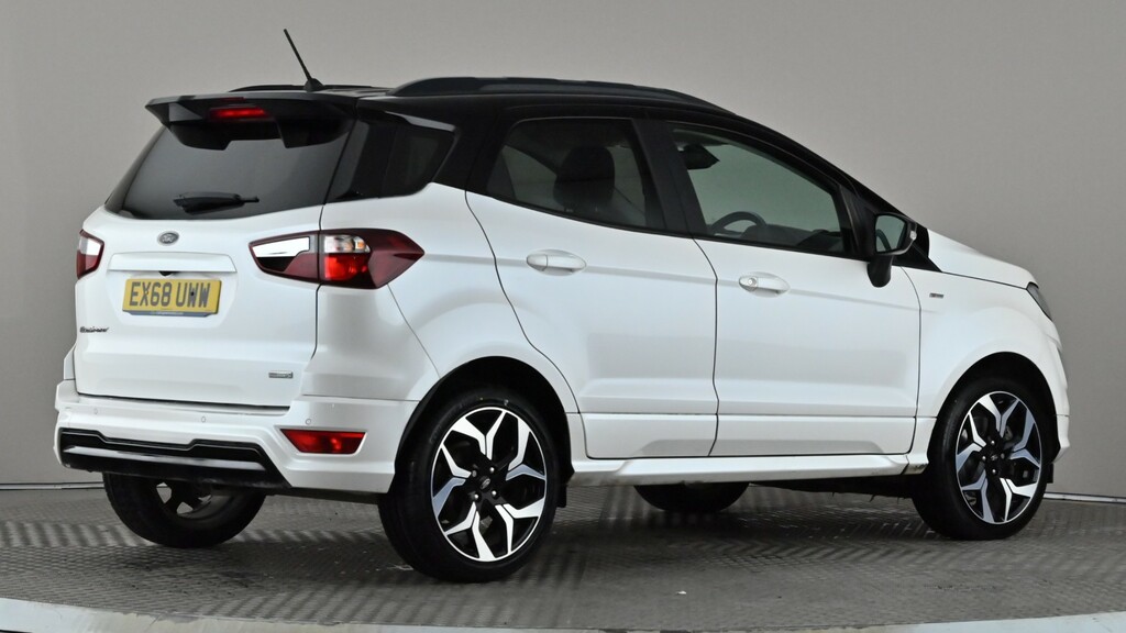 Ford Ecosport 1.0 Ecoboost 125 St-line EX68UWW White #6