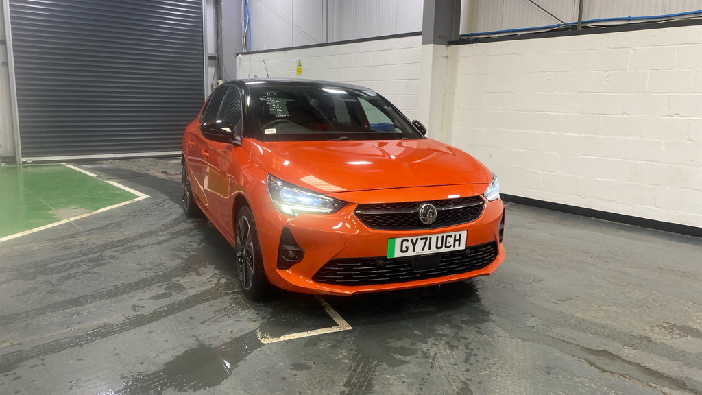 Vauxhall Corsa-e 100Kw Sri Nav Premium 50Kwh 7.4Kwch Orange #2