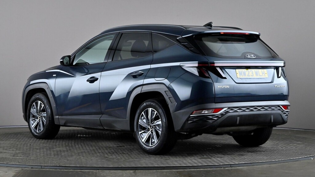 Hyundai Tucson 1.6 Tgdi 48V Mhd Se Connect 2Wd Dct Blue #4