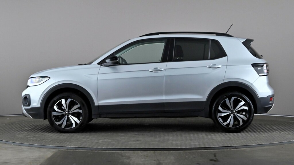 Volkswagen T-Cross 1.0 Tsi 110 Black Edition Silver #3