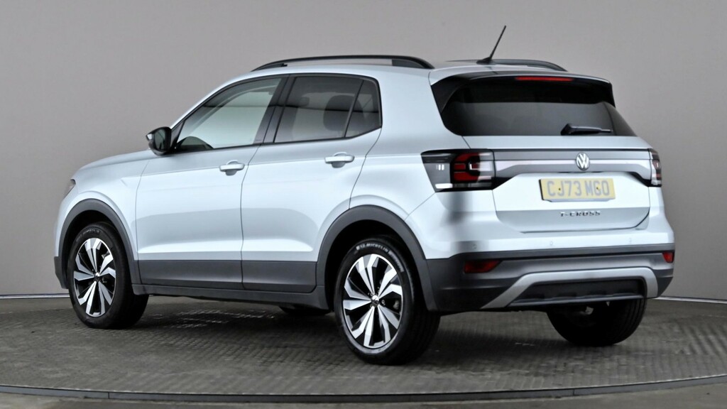 Volkswagen T-Cross 1.0 Tsi 110 Black Edition Silver #4