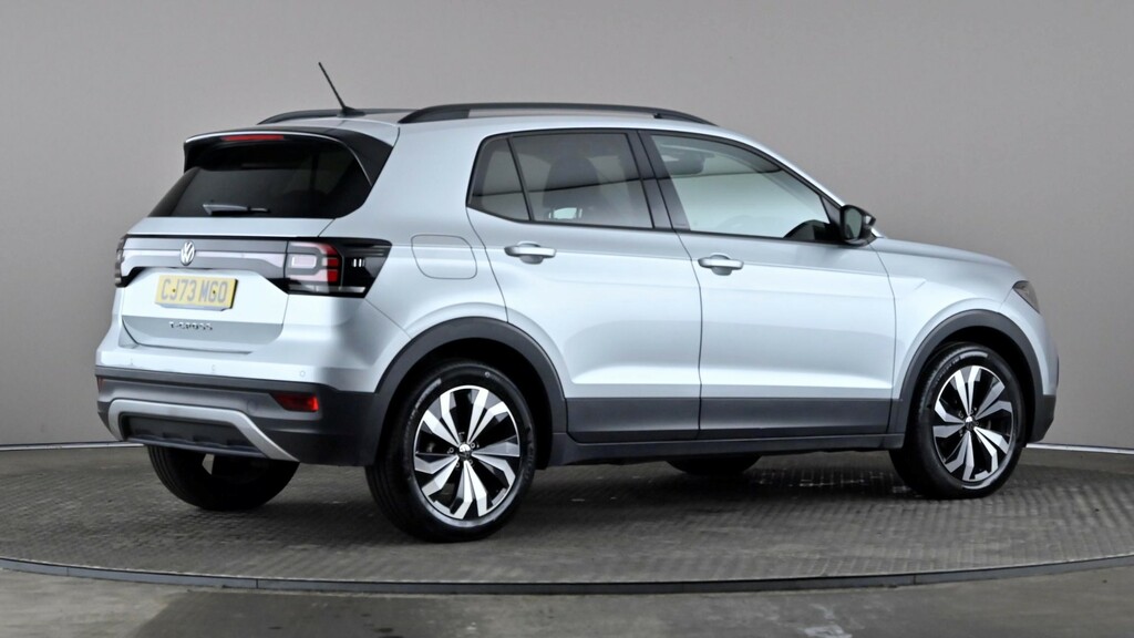 Volkswagen T-Cross 1.0 Tsi 110 Black Edition Silver #6