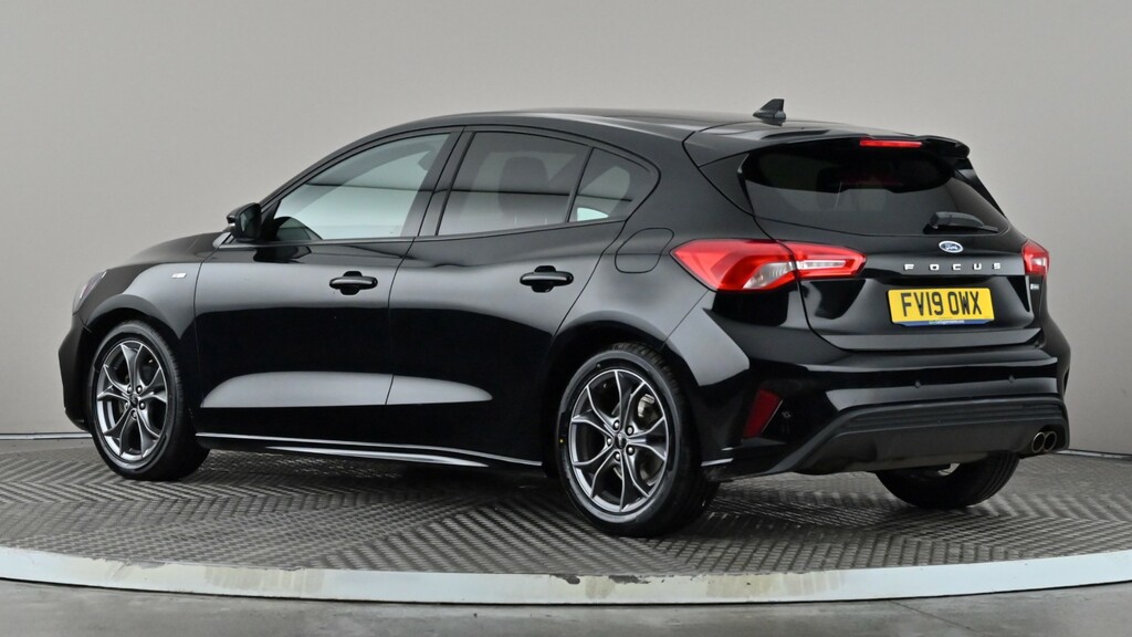 Ford Focus 1.0 Ecoboost 125 St-line FV19OWX Black #4