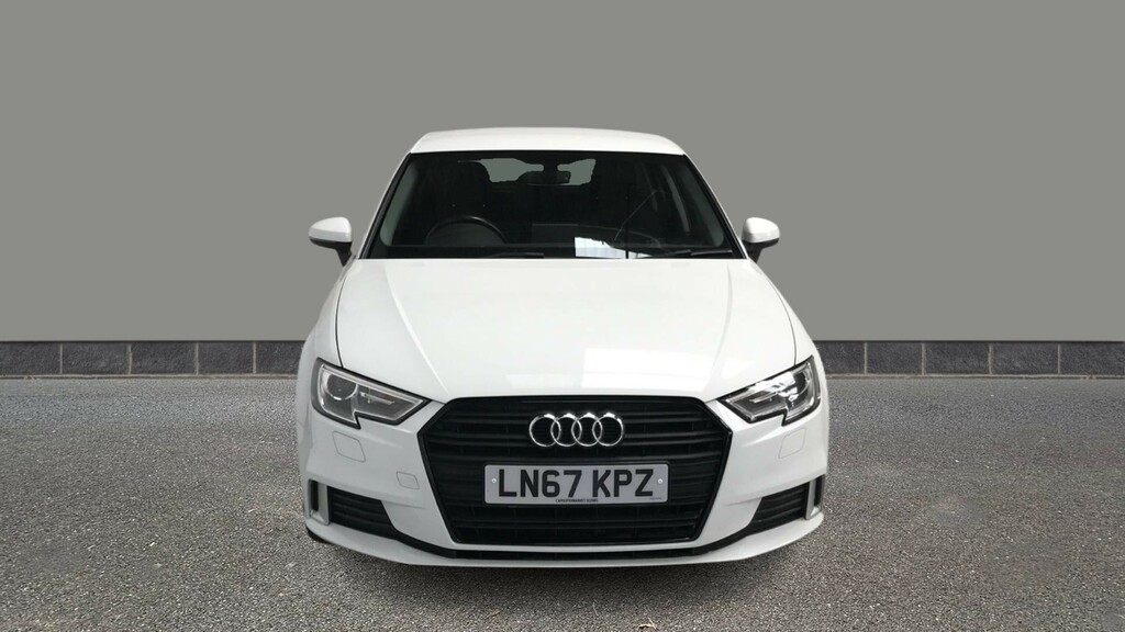 Audi A3 1.6 Tdi 116 Sport S Tronic LN67KPZ White #2