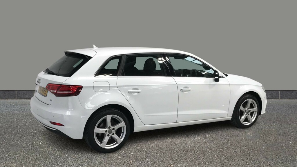 Audi A3 1.6 Tdi 116 Sport S Tronic LN67KPZ White #6