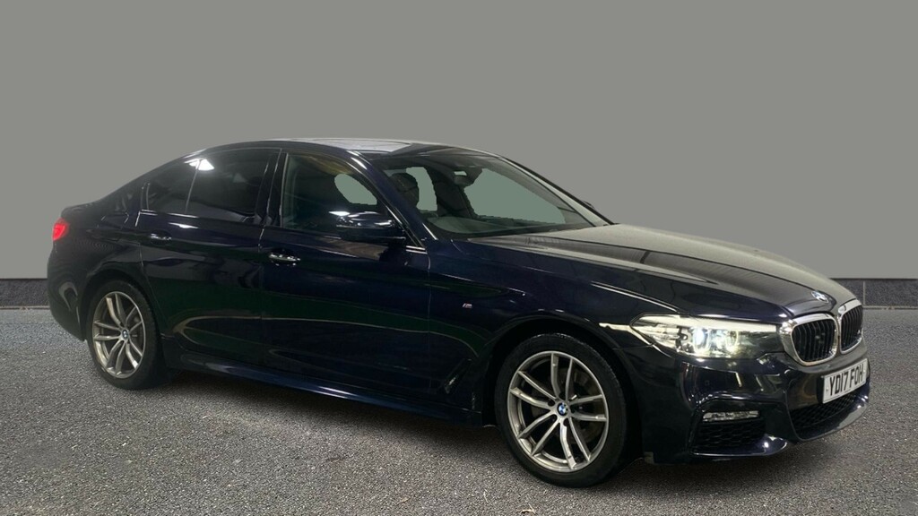 BMW 5 Series 520D Xdrive M Sport Black