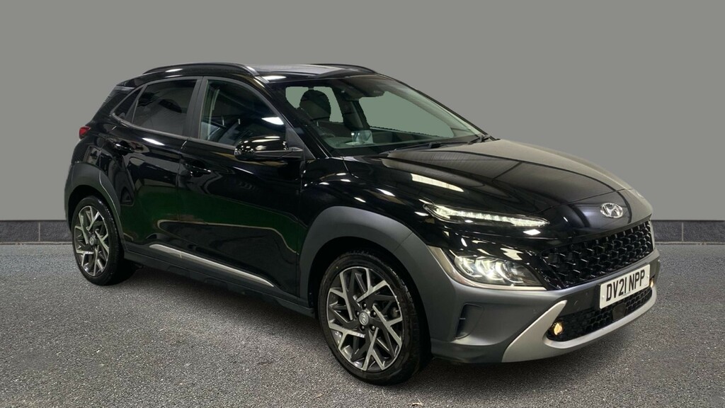 Hyundai Kona 1.6 Gdi Hybrid Ultimate Dct Black