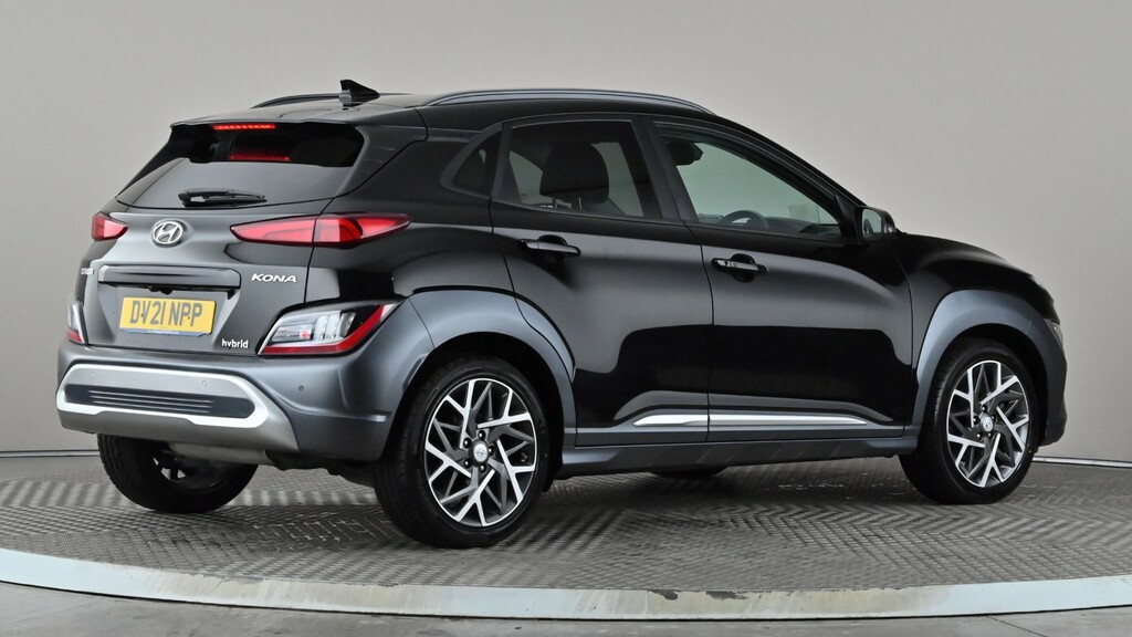 Hyundai Kona 1.6 Gdi Hybrid Ultimate Dct DV21NPP Black #6
