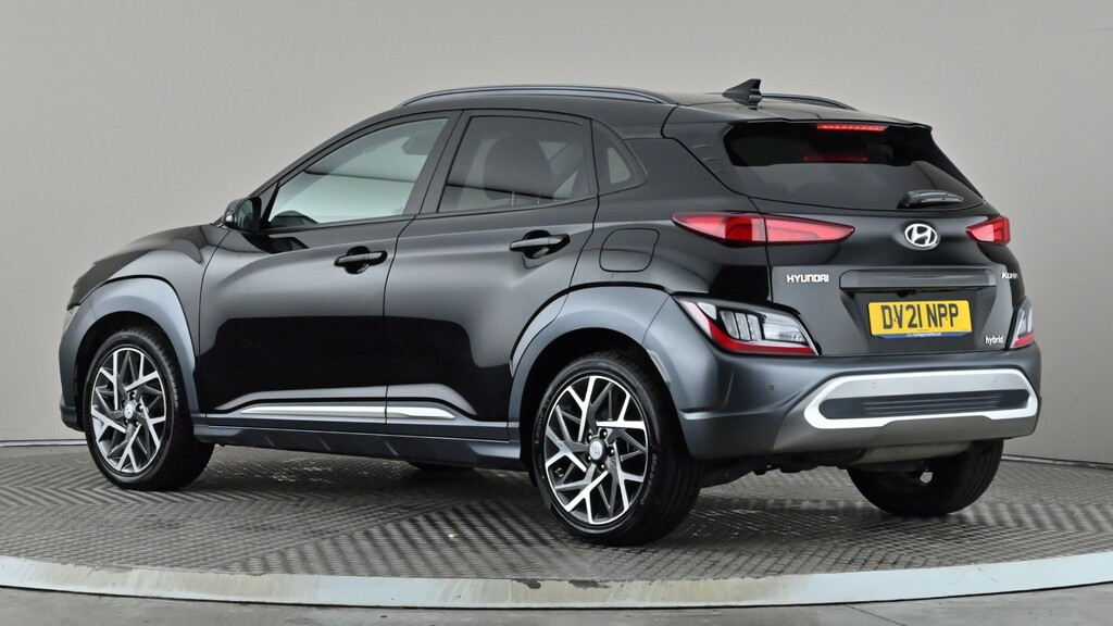 Hyundai Kona 1.6 Gdi Hybrid Ultimate Dct DV21NPP Black #4
