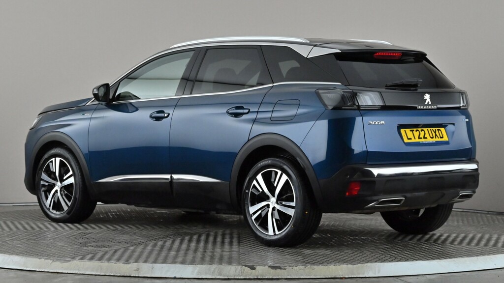 Peugeot 3008 1.6 Hybrid 225 Gt E-eat8 Blue #4