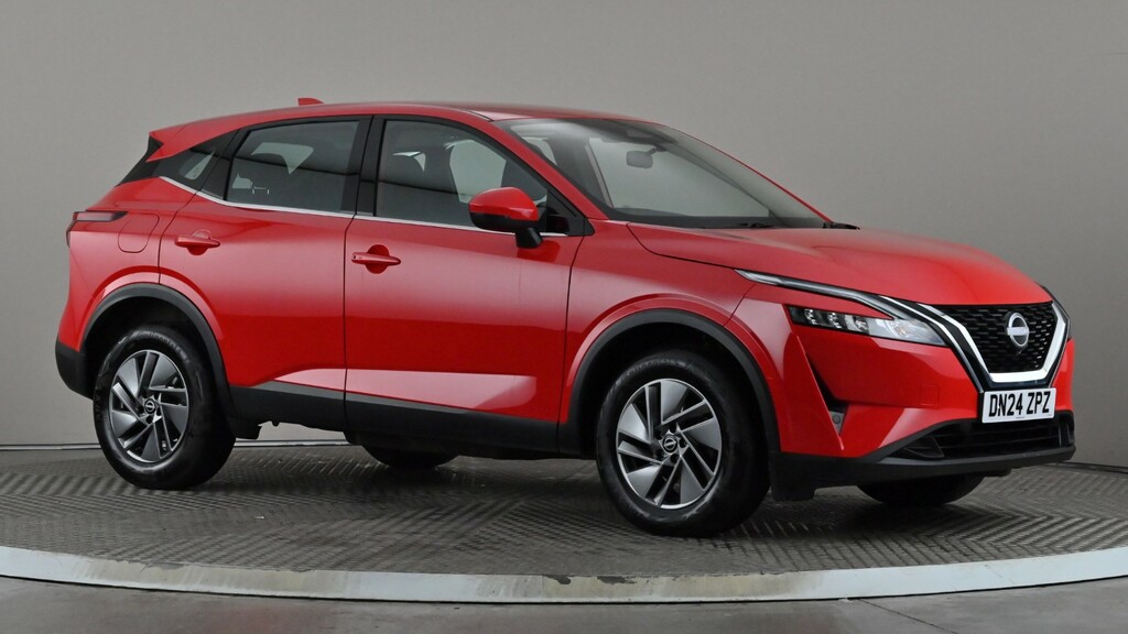 Nissan Qashqai 1.3 Dig-t Mh 158 Acenta Premium Xtronic DN24ZPZ Red