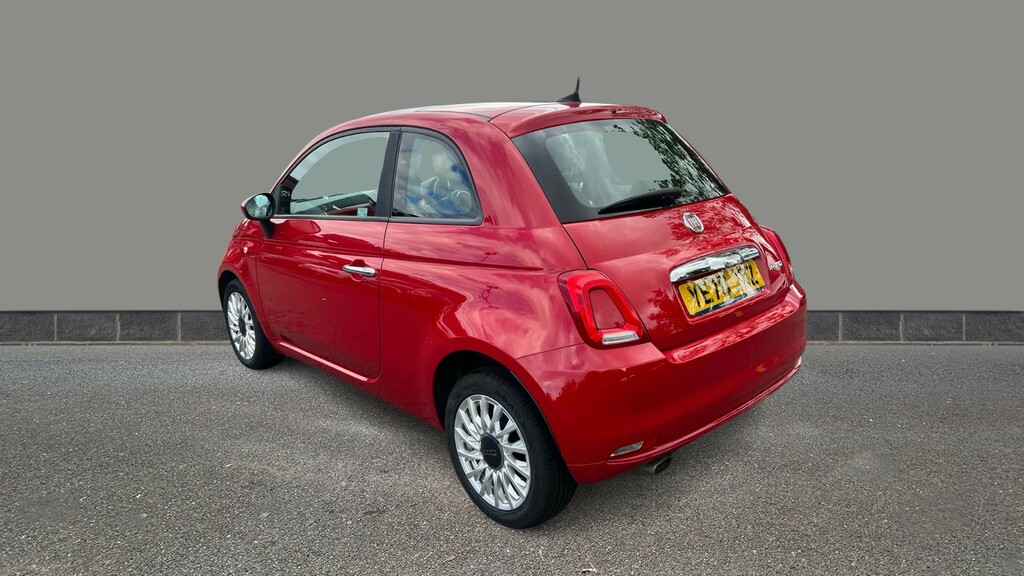 Fiat 500 1.0 Mild Hybrid Lounge Red #4
