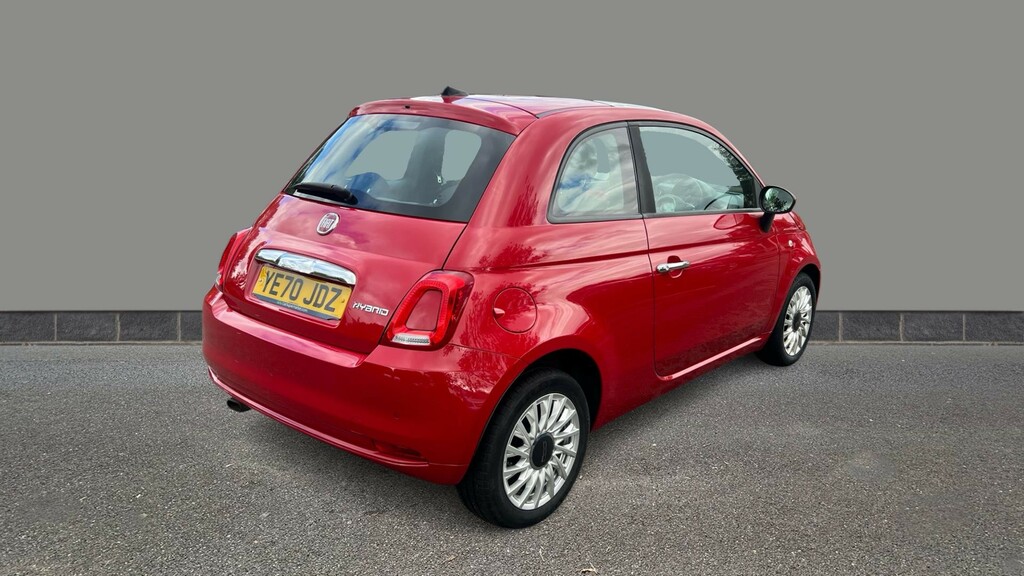 Fiat 500 1.0 Mild Hybrid Lounge Red #6