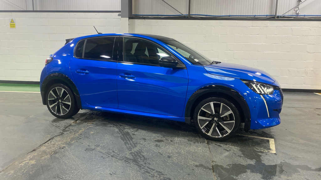 Peugeot e-208 100Kw Gt 50Kwh Blue #3