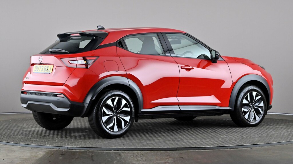 Nissan Juke 1.0 Dig-t 114 Acenta DU73BXJ Red #6