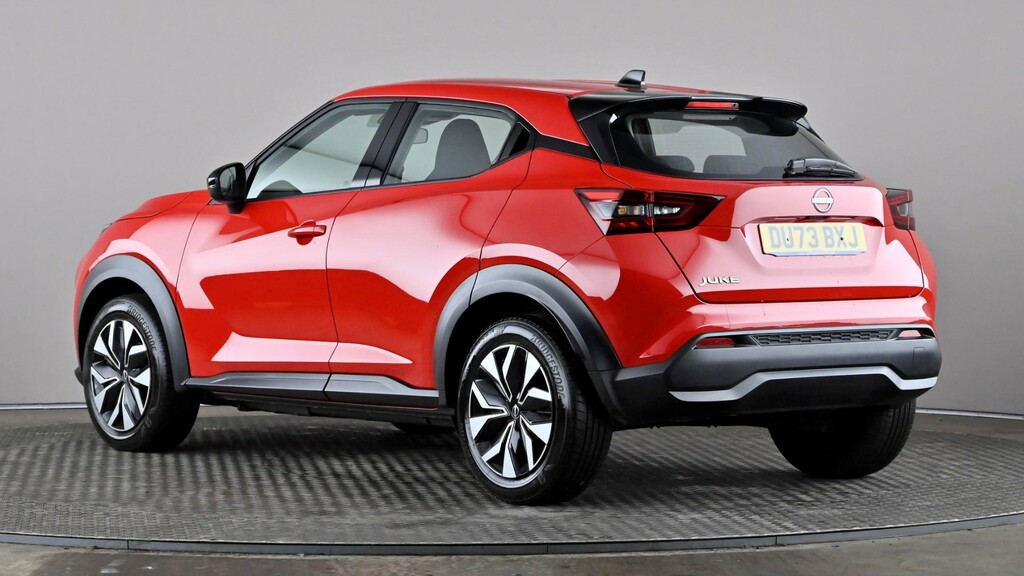 Nissan Juke 1.0 Dig-t 114 Acenta DU73BXJ Red #4