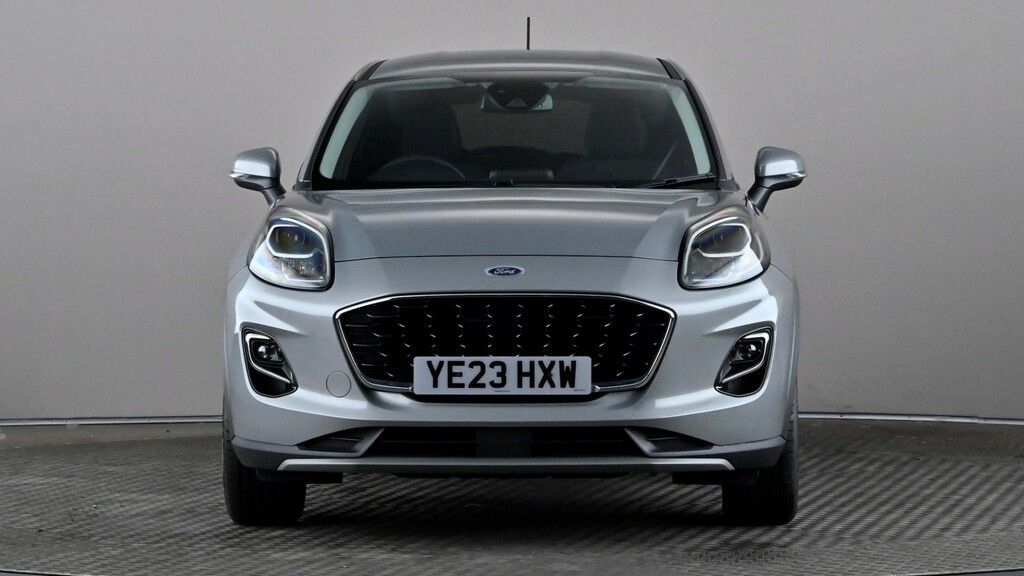 Ford Puma 1.0 Ecoboost Hybrid Mhev Titanium YE23HXW Silver #2