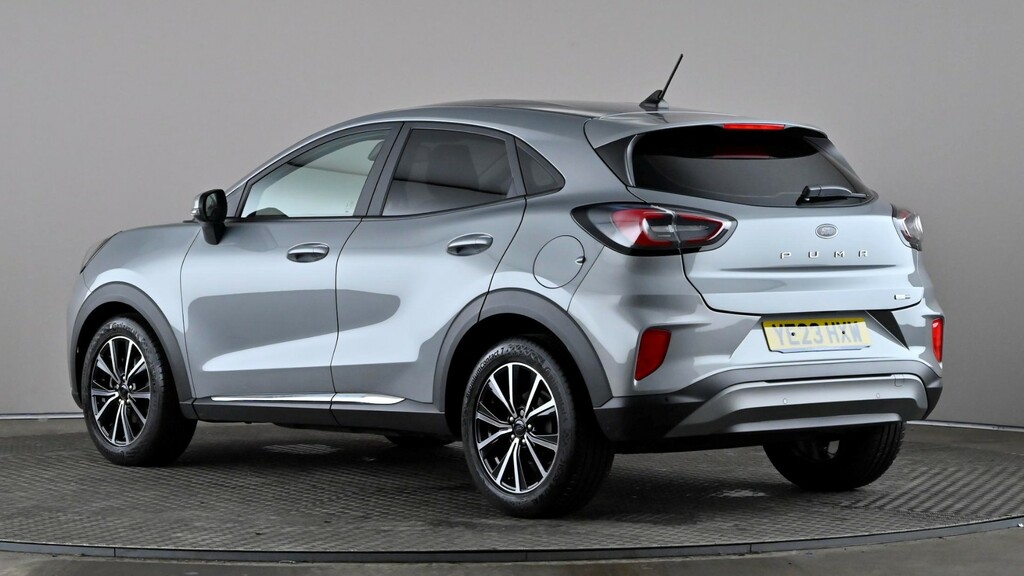 Ford Puma 1.0 Ecoboost Hybrid Mhev Titanium YE23HXW Silver #4