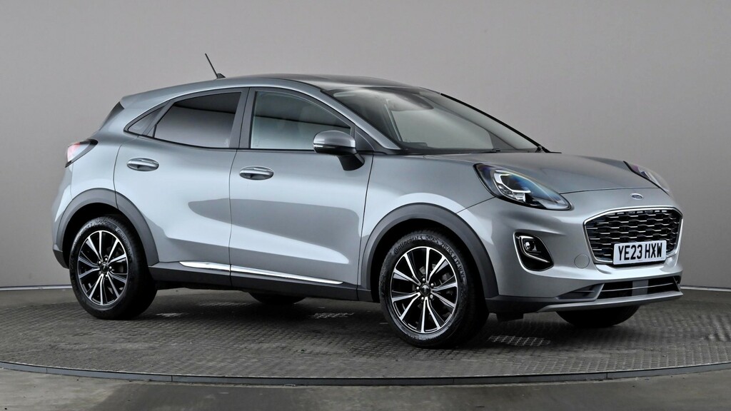 Ford Puma 1.0 Ecoboost Hybrid Mhev Titanium YE23HXW Silver