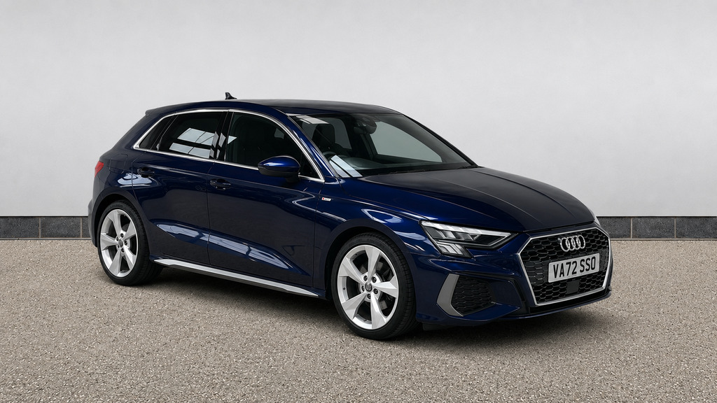 Audi A3 30 Tfsi S Line S Tronic Comfortsound Blue