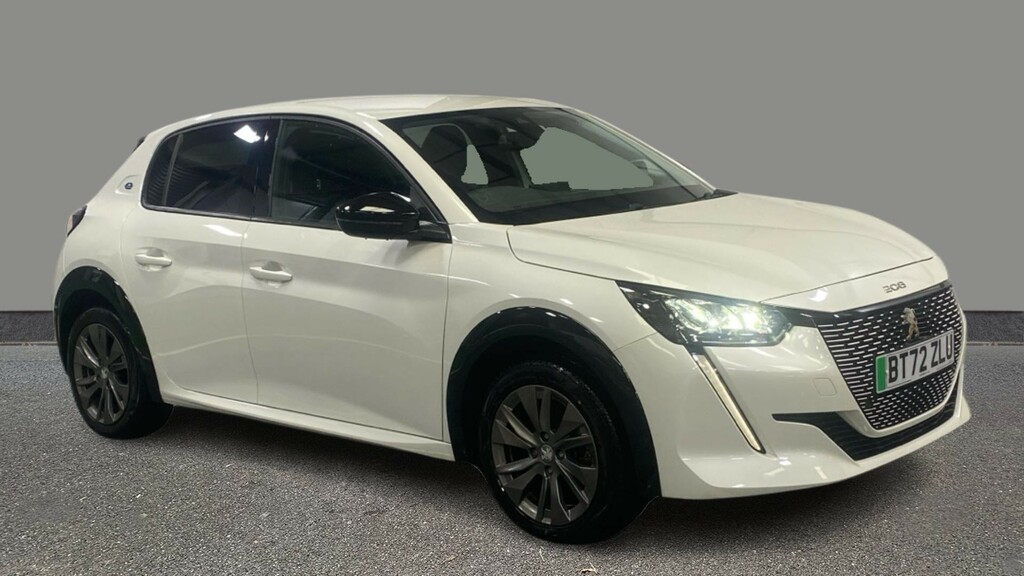 Peugeot e-208 100Kw Allure Premium 50Kwh White