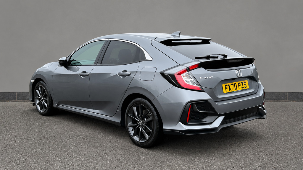 Honda Civic Hatchback White #4