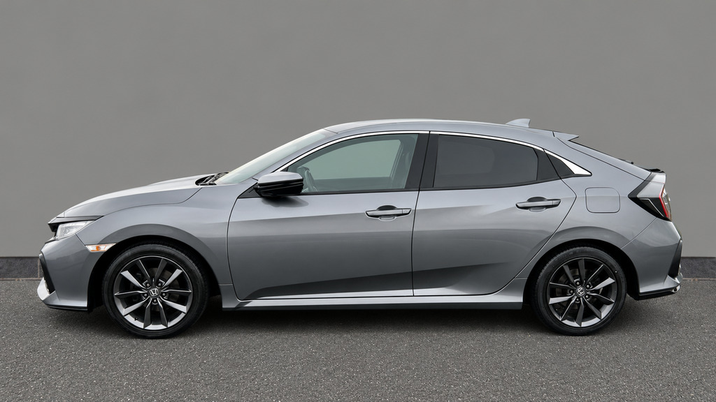 Honda Civic Hatchback White #3