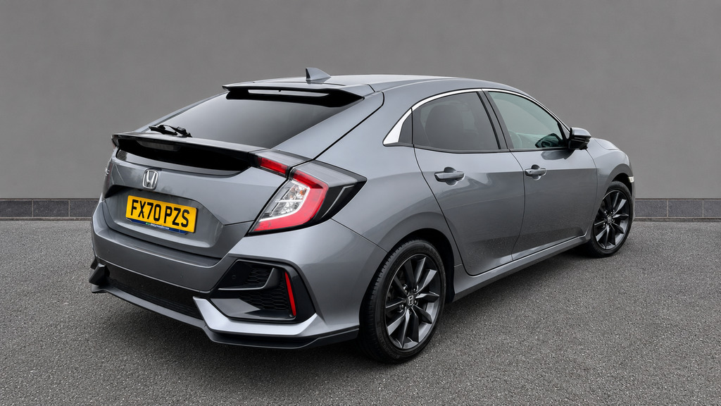 Honda Civic Hatchback White #6