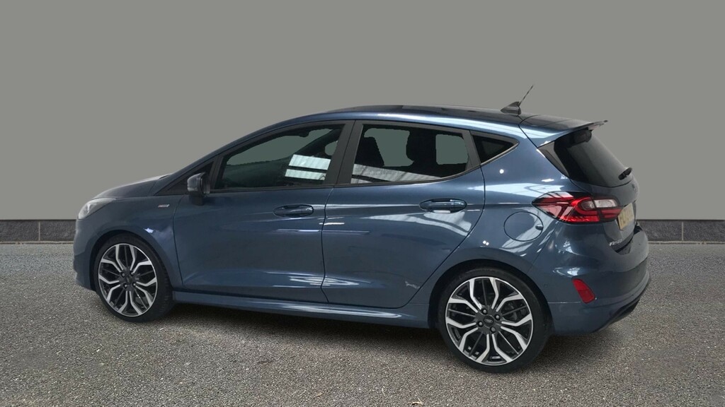 Ford Fiesta 1.0 Ecoboost Hbd Mhev 125 St-line X Blue #4