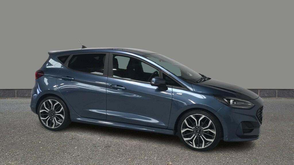 Ford Fiesta 1.0 Ecoboost Hbd Mhev 125 St-line X Blue
