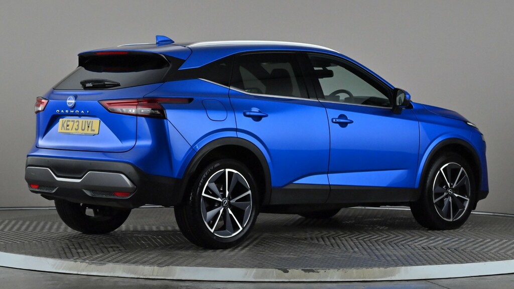 Nissan Qashqai 1.3 Dig-t Mh Tekna KE73UYL Blue #6
