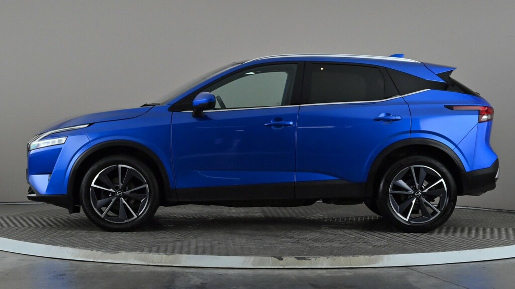 Nissan Qashqai 1.3 Dig-t Mh Tekna KE73UYL Blue #3
