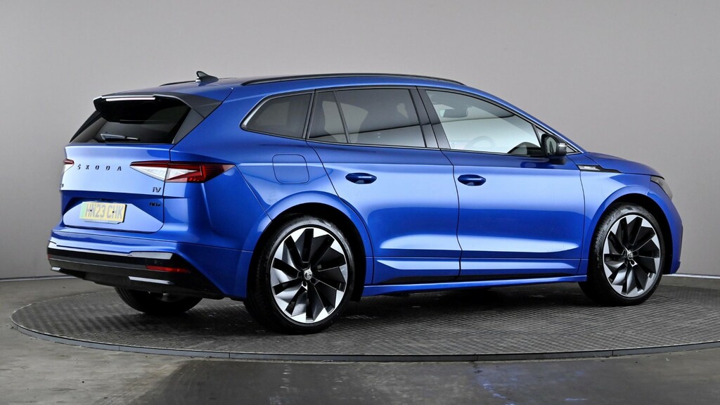 Skoda ENYAQ 195Kw 80X Sportline 82Kwh 4X4 Blue #6