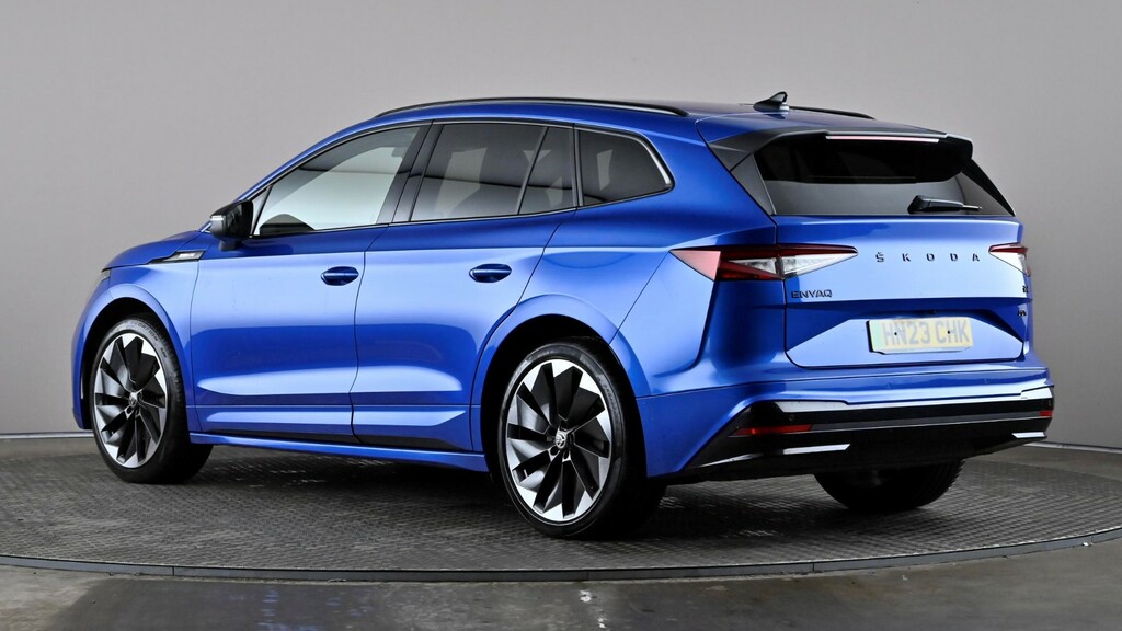 Skoda ENYAQ 195Kw 80X Sportline 82Kwh 4X4 Blue #4