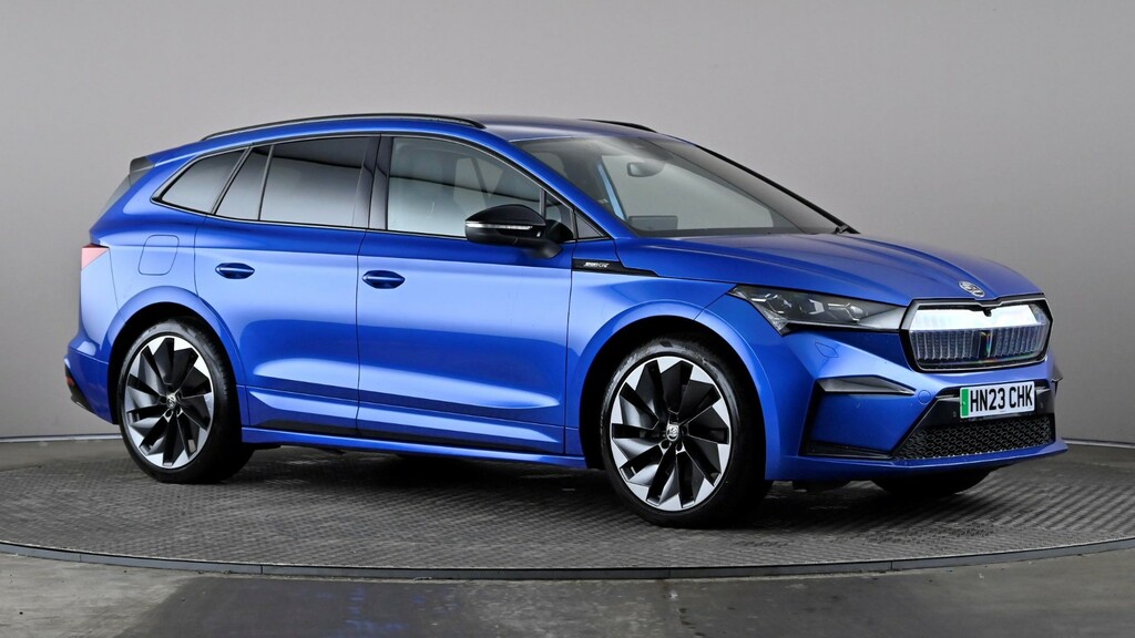 Skoda ENYAQ 195Kw 80X Sportline 82Kwh 4X4 Blue