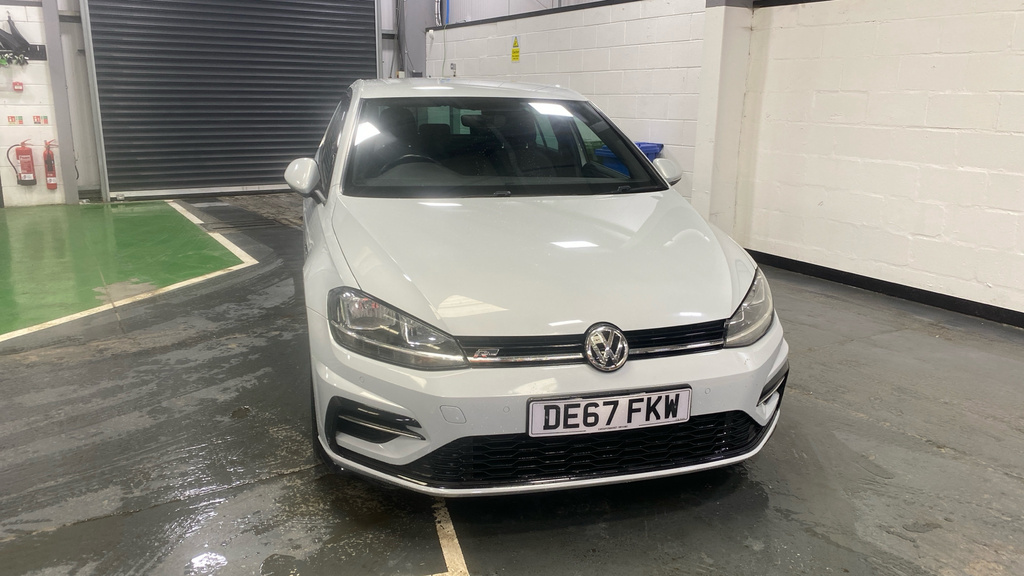 Volkswagen Golf 2.0 Tdi R-line DE67FKW Silver #3