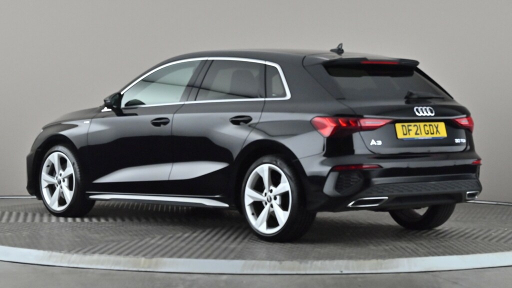 Audi A3 30 Tdi S Line DF21GDX Black #4