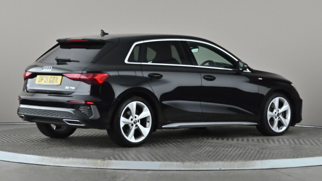 Audi A3 30 Tdi S Line DF21GDX Black #6