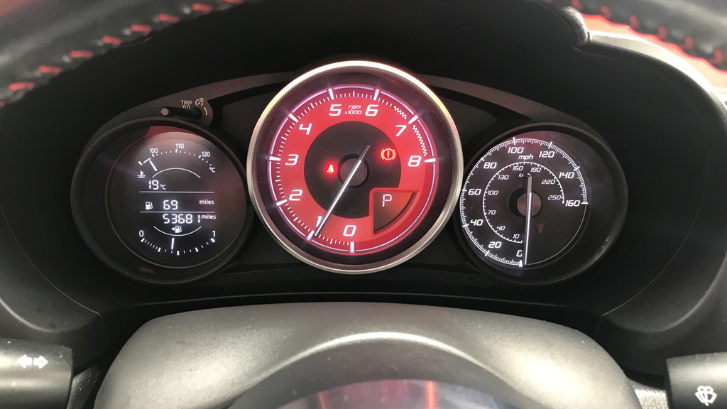 Abarth 124 Spider  Red #22