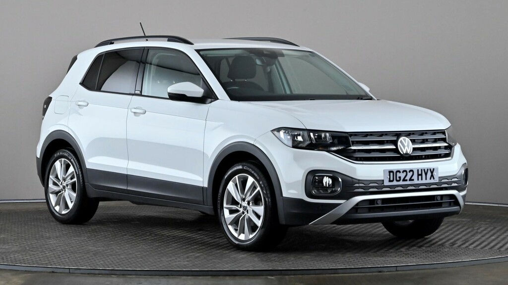 Volkswagen T-Cross 1.0 Tsi 110 Active Dsg White #4