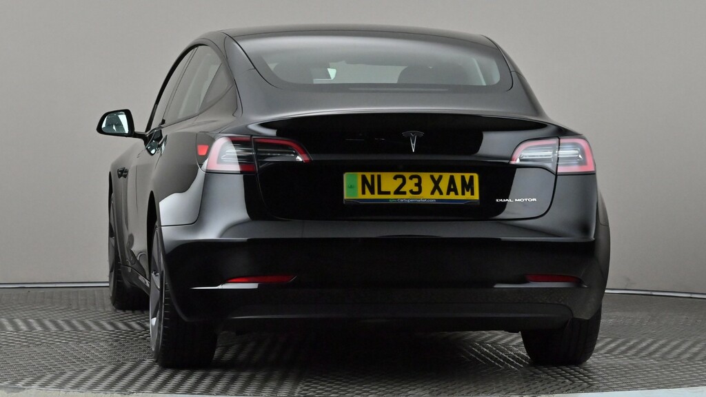 Tesla Model 3 Long Range Awd Black #5