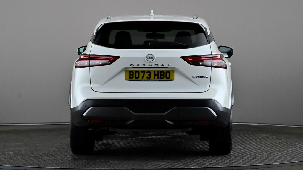 Nissan Qashqai 1.5 E-power N-connecta Glass Roof White #5